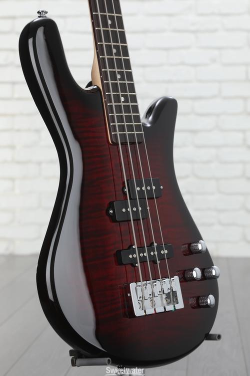 Spector Legend 4 Standard Bass Guitar - Black Cherry Gloss