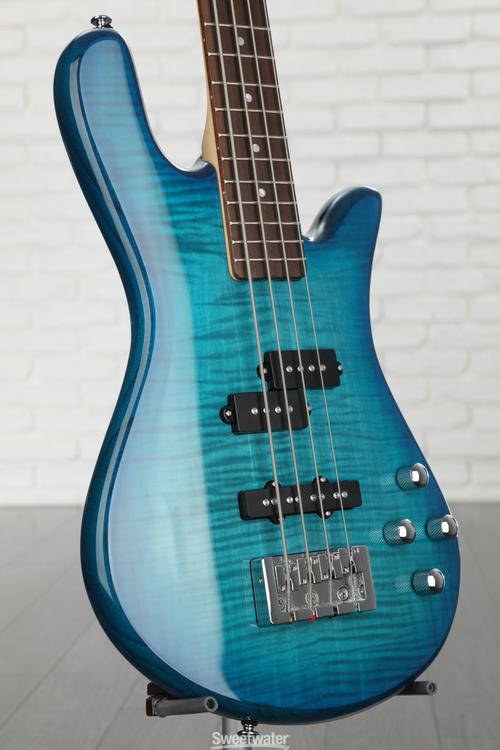 Spector Legend 4 Standard Bass Guitar - Blue Stain Gloss