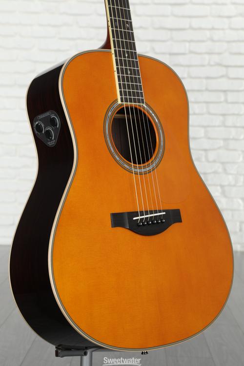 Yamaha LL-TA TransAcoustic Dreadnought - Vintage Tint | Sweetwater