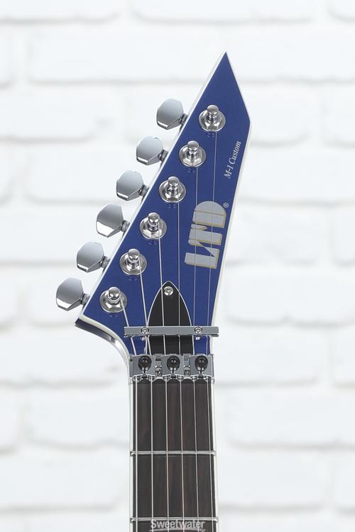ESP LTD M-1 Custom '87 FR - Dark Metallic Blue | Sweetwater