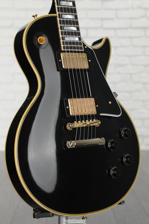 Gibson Custom 1957 Les Paul Custom Reissue VOS - Ebony 2-Pickup ...