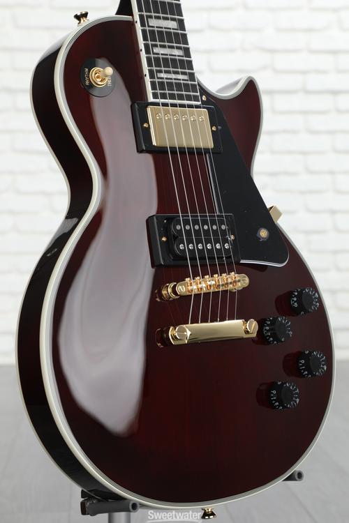 Epiphone Jerry Cantrell Wino Les Paul Custom Electric Guitar - Wine Red |  Sweetwater
