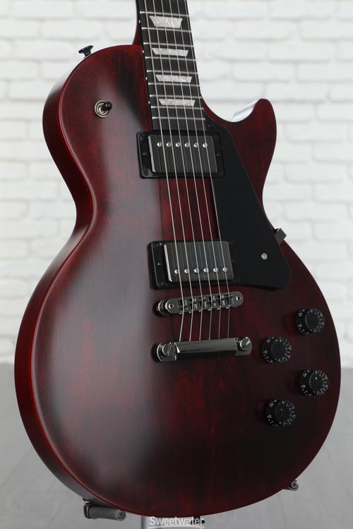 Gibson Les Paul Modern Studio Electric Guitar - Wine Red Satin 