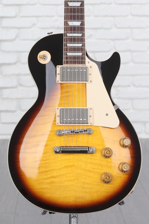sfærisk spil Lille bitte Gibson Les Paul Standard '50s Electric Guitar - Tobacco Burst | Sweetwater