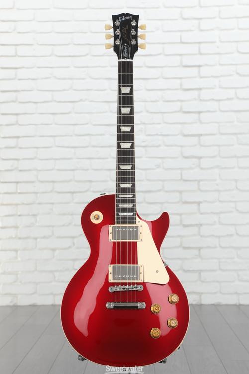 Gibson Les Paul Standard '50s Plain Top Electric Guitar - Sparkling Burgundy
