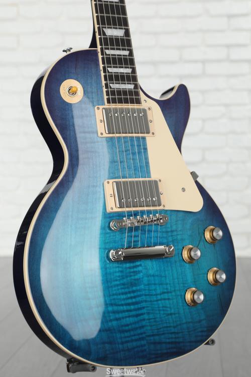 Gibson Les Paul Standard '60s Figured Top Electric Guitar - Blueberry ...