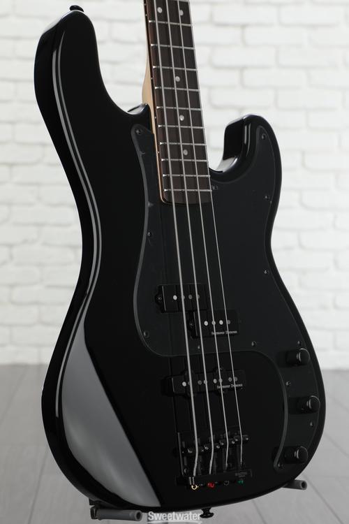 ESP LTD Surveyor '87 Bass Guitar - Black | Sweetwater