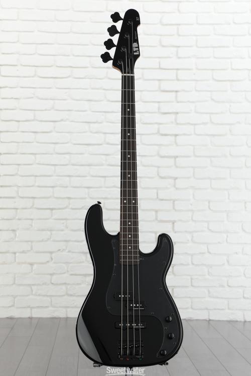 ESP LTD Surveyor '87 Bass Guitar - Black | Sweetwater