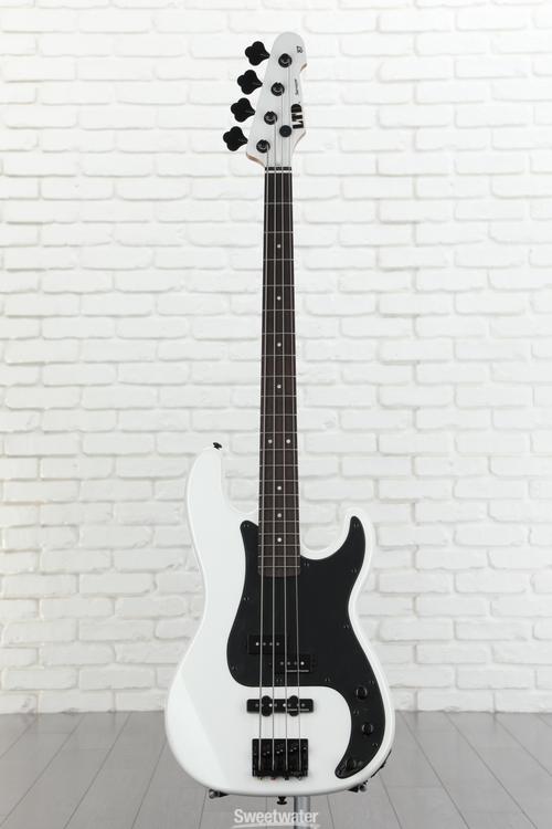 ESP LTD Surveyor '87 Bass Guitar - Pearl White | Sweetwater