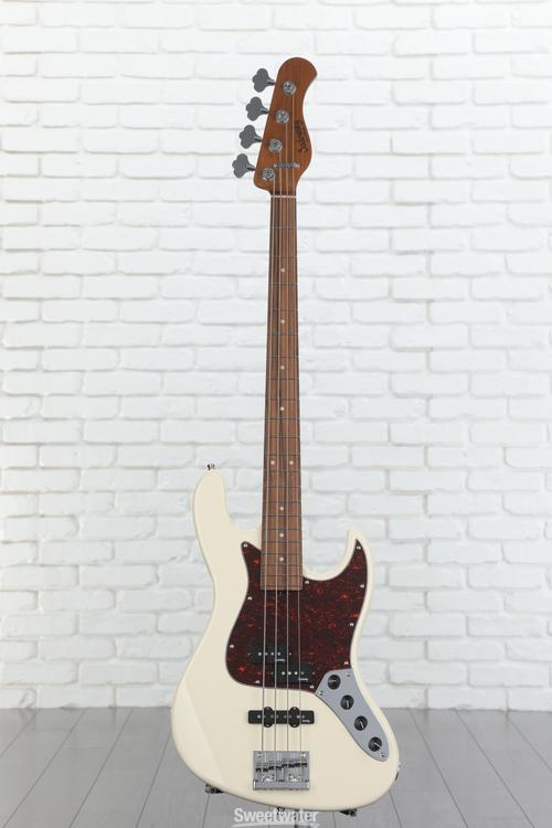 Sadowsky MetroExpress 21-fret Hybrid PJ 4-string Bass - Olympic White