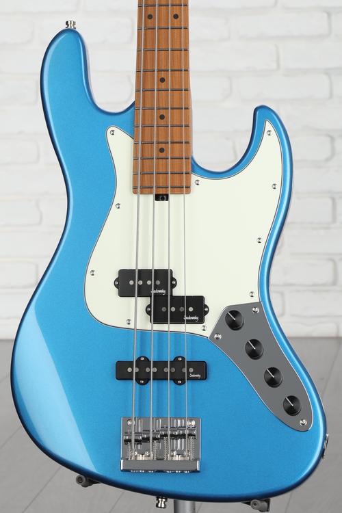 Sadowsky MetroExpress 21-fret Hybrid PJ 4-string Bass - Ice Blue Metallic