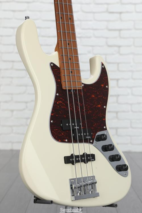 Sadowsky MetroExpress 21-fret Hybrid PJ 4-string Bass - Olympic White