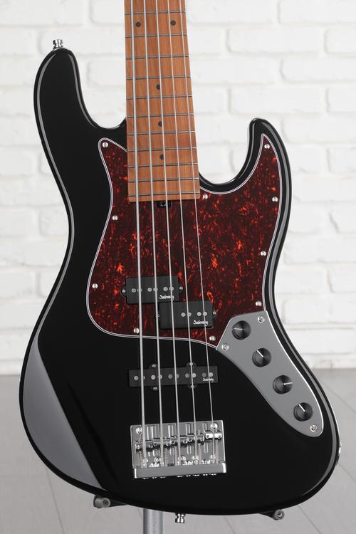 Sadowsky MetroExpress 21-fret Hybrid PJ 5-string Bass - Black | Sweetwater