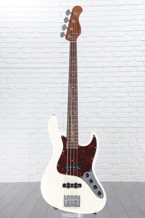 Sadowsky MetroExpress 21-fret Vintage JJ Bass, 4-string - Olympic White ...