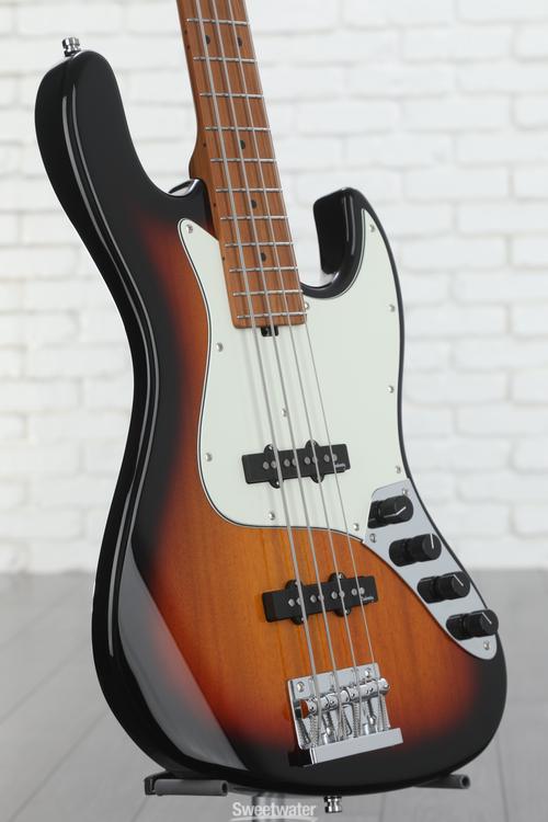 Sadowsky MetroExpress 21-fret Vintage JJ Bass, 4-string - Tobacco Sunburst  Transparent