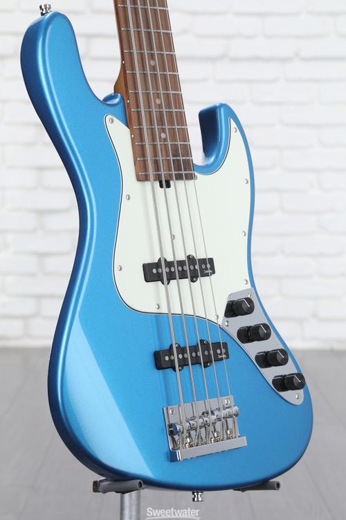 Sadowsky MetroExpress 21-fret Vintage JJ Bass, 5-string - Ice Blue ...