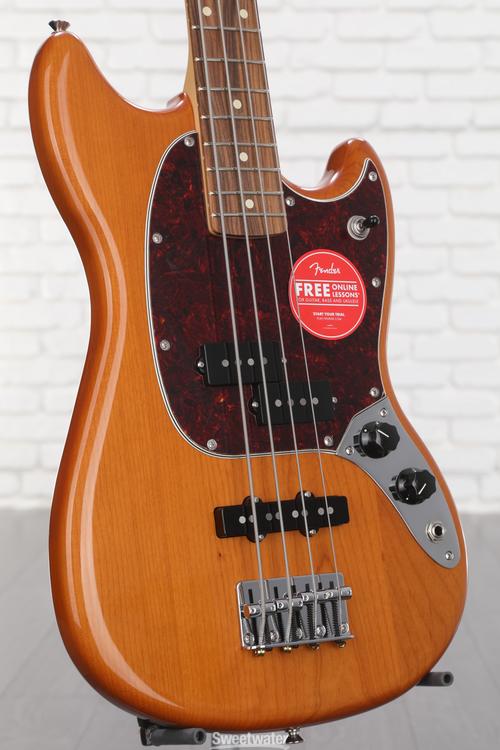 Fender Player Mustang Bass PJ - Aged Natural | Sweetwater