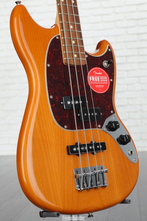 Fender Player Mustang Bass PJ - Aged Natural | Sweetwater