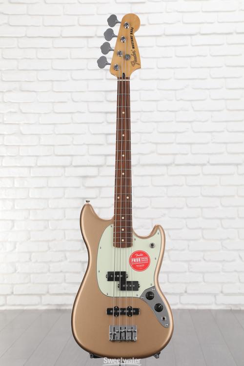 Fender Player Mustang Bass PJ - Firemist Gold