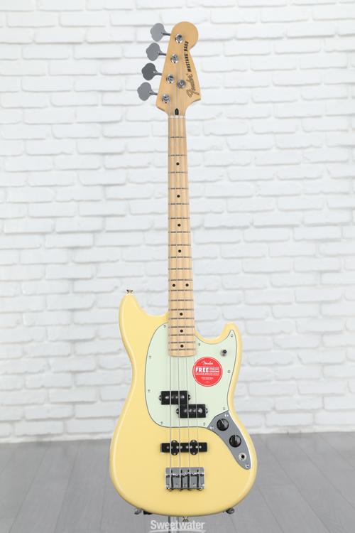 Fender Special Edition Mustang PJ Bass - Buttercream with Maple