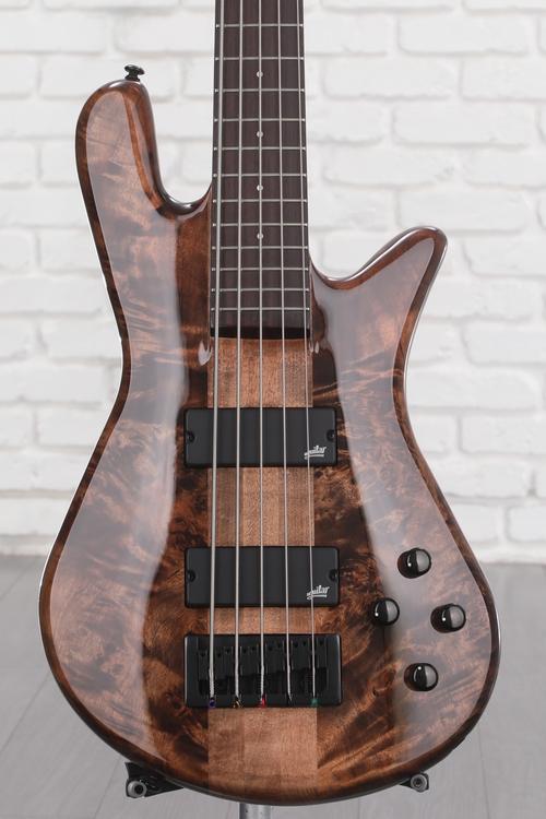 Spector NS Ethos 5 Bass Guitar - Super Faded Black Gloss | Sweetwater