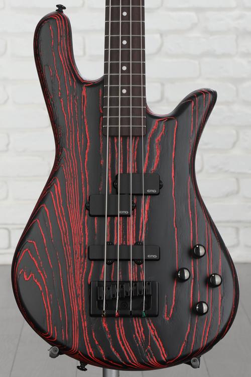 Spector NS Pulse 4 Bass Guitar - Cinder Red