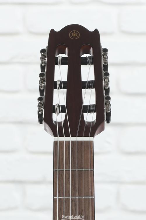 Yamaha NTX1BL Nylon String Thinline Acoustic-Electric Guitar Black