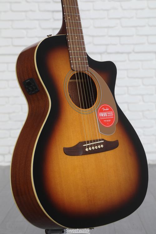 Fender Newporter Player Acoustic-Electric Guitar - Sunburst