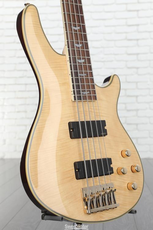 Schecter Omen Extreme-5 Bass Guitar - Natural | Sweetwater