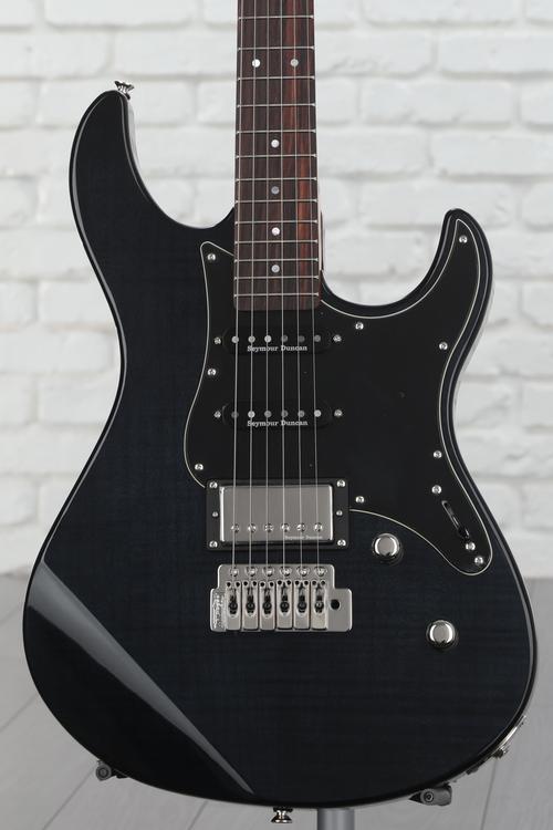Yamaha Pacifica PAC612VIIFM Electric Guitar - Translucent Black 