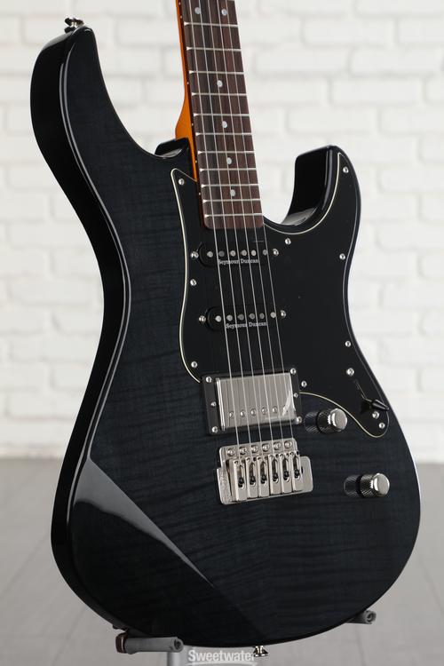 Yamaha Pacifica PAC612VIIFM Electric Guitar - Translucent Black ...