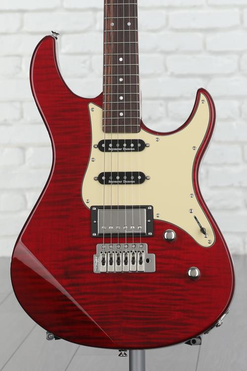 Yamaha PAC612VIIFMX Pacifica Electric Guitar - Fired Red