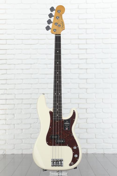 Fender American Professional II Precision Bass - Olympic White with ...