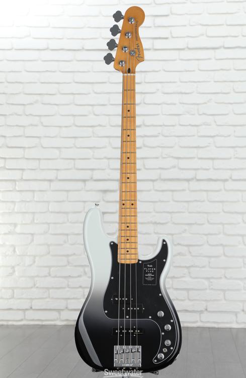 Fender Player Plus Active Precision Bass - Silver Smoke with Maple ...