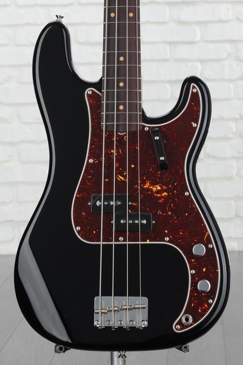 Fender American Vintage II 1960 Precision Bass - Black | Sweetwater