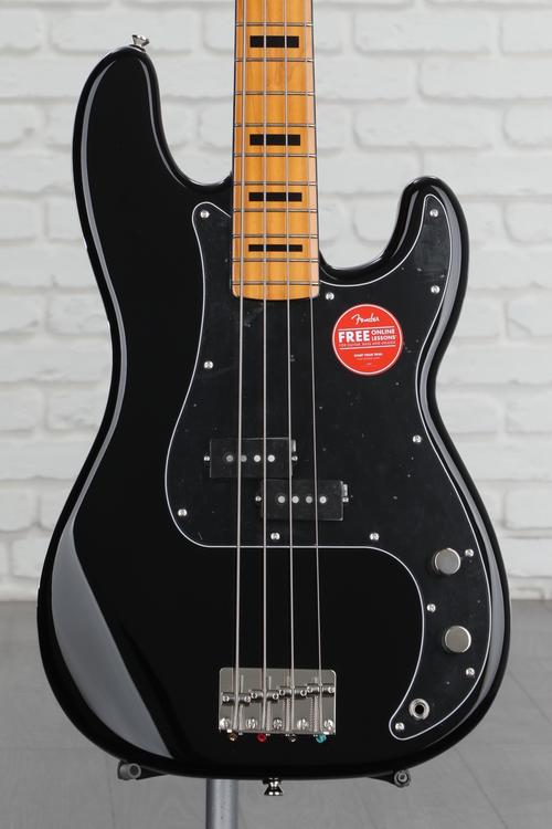 Squier Classic Vibe '70s Precision Bass - Black | Sweetwater