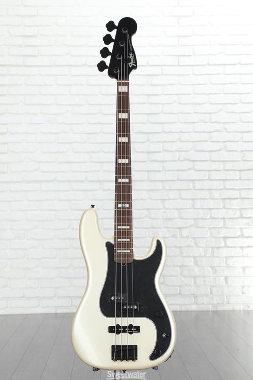 Fender Duff Mckagan Deluxe Precision Bass - White Pearl 