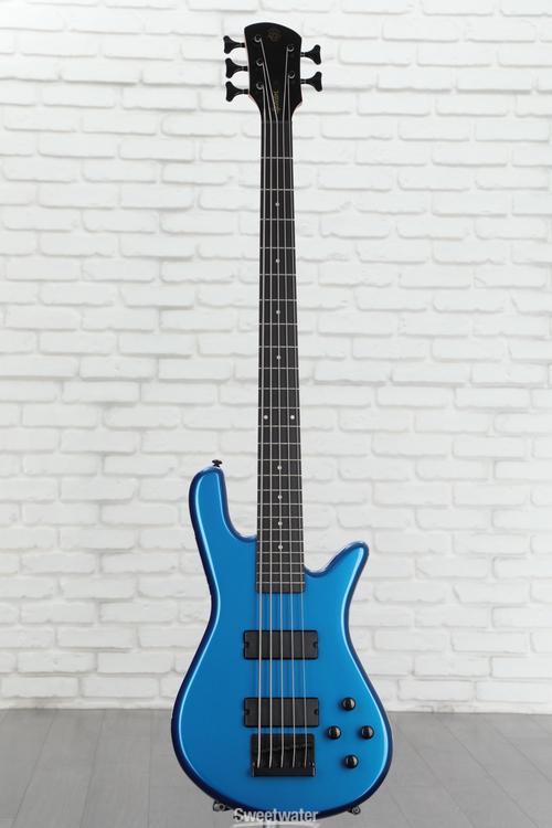 Spector Performer 5 Bass Guitar - Metallic Blue | Sweetwater