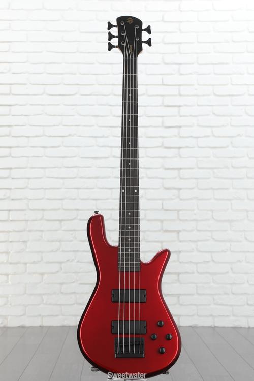 Spector Performer 5 Bass Guitar - Metallic Red | Sweetwater