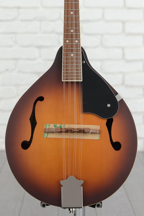 Fender PM180E Mandolin Aged Cognac Burst with Walnut Fingerboard