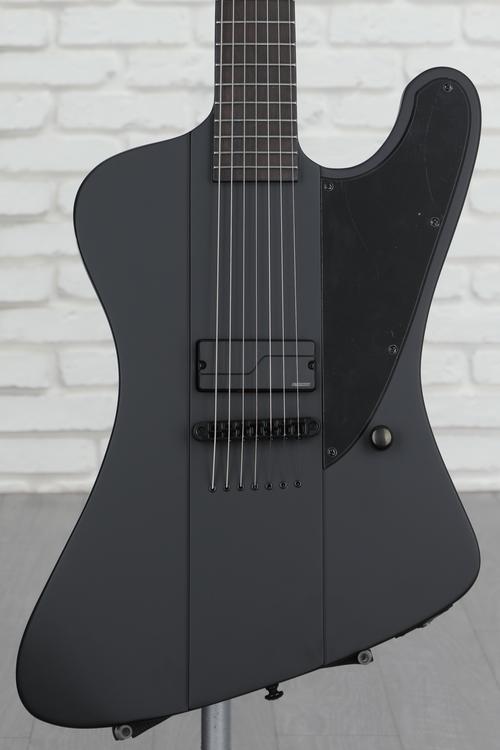 ESP LTD Phoenix 7 Baritone Black Metal Electric Guitar Black