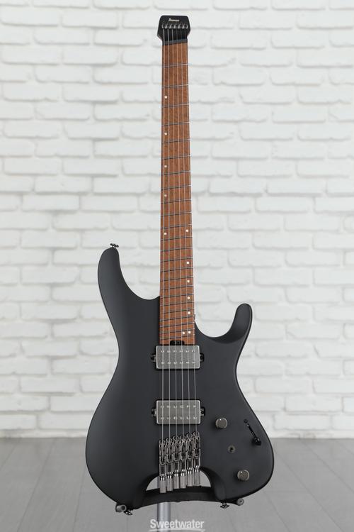 Ibanez QX52 Electric Guitar - Flat Black | Sweetwater