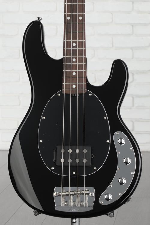 Sterling By Music Man StingRay RAY34 Bass Guitar - Black with Bag 