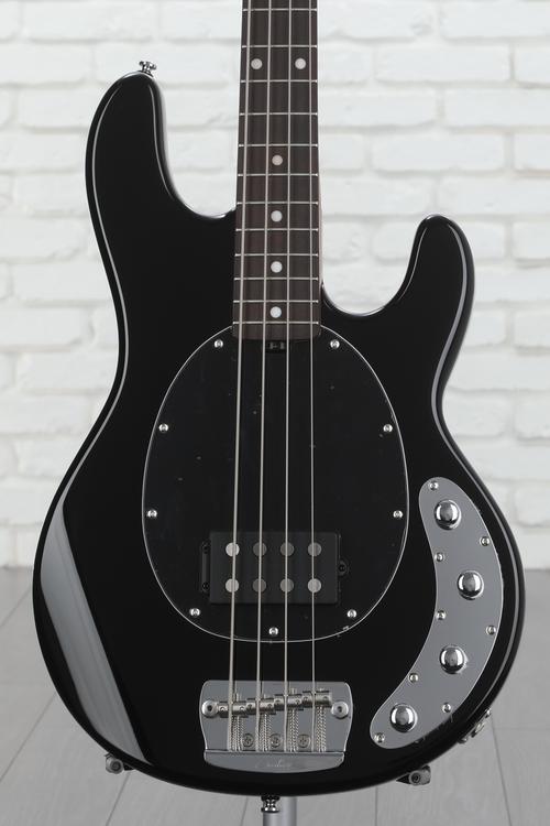 Sterling By Music Man StingRay RAY34 Bass Guitar - Black with Bag