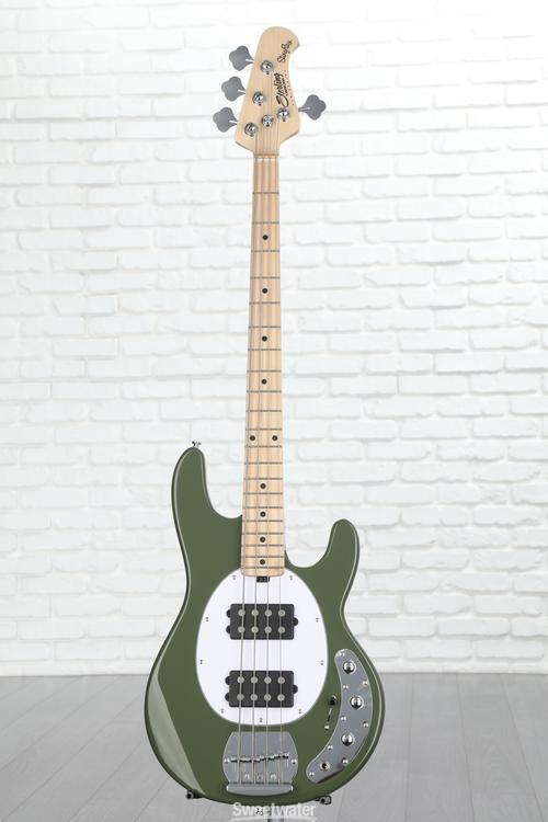 Sterling By Music Man StingRay RAY4HH Bass Guitar - Olive | Sweetwater