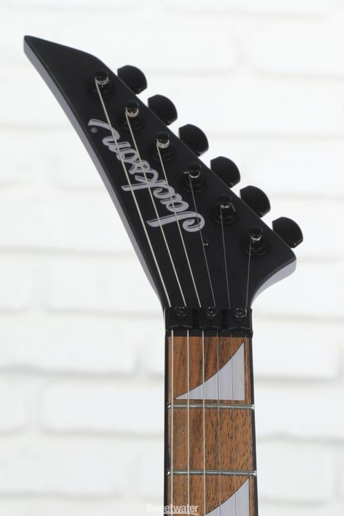 Jackson X Series Rhoads RRX24 - Battle Ship Gray with Black Bevels ...