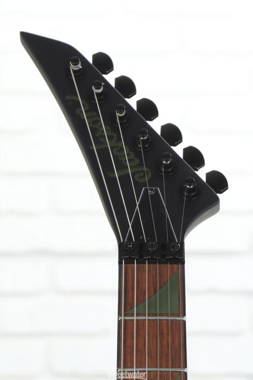 Jackson X Series Rhoads RRX24 - Matte Army Drab with Black Bevels ...