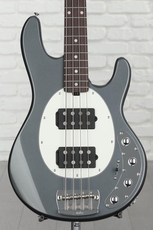 Sterling By Music Man StingRay RAY34HH Bass Guitar - Charcoal Frost