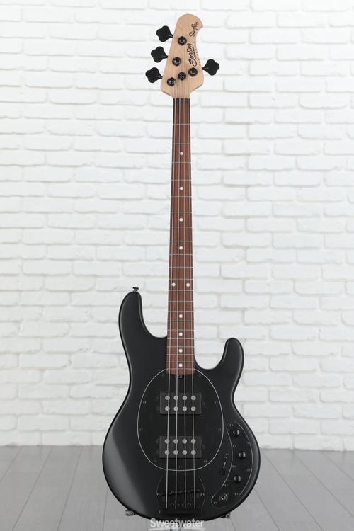 Sterling By Music Man StingRay RAY4HH Bass Guitar - Stealth Black 