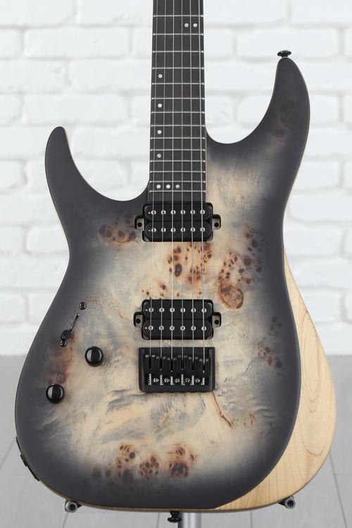 Schecter Reaper-6 Left-handed - Satin Charcoal Burst | Sweetwater